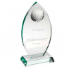 Golf statuette glas