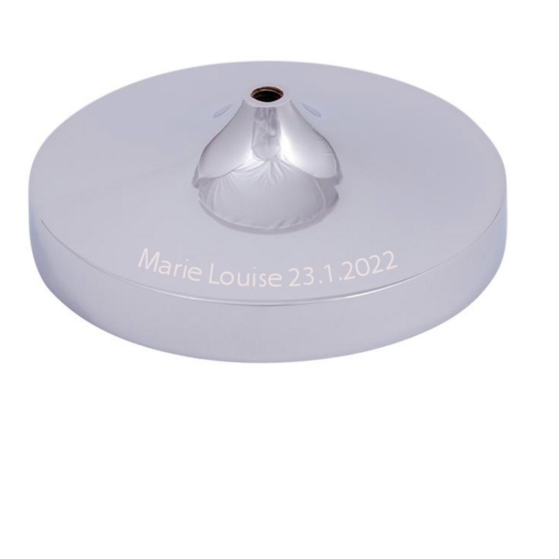 Nordahl Andersen Bordflag 38,5 cm Krom - KUN LØS FOD