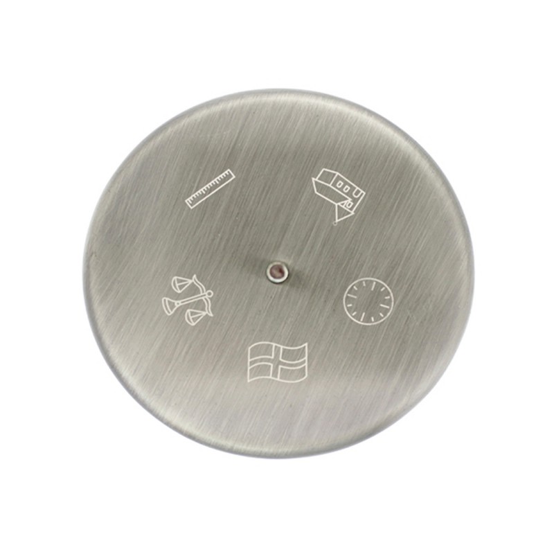 Nordahl Andersen Bordflag dåbsmotiver 40 cm fortinnet - KUN LØS FOD