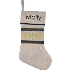 Julesok mønster med navn