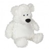 Navnebamse - BOBBY Bjørn - Hvid - 41 cm