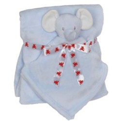 Nusseklud og babytæppe med...