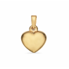 Scrouples Hjerte forgyldt 10 x 11 mm inkl. kæde