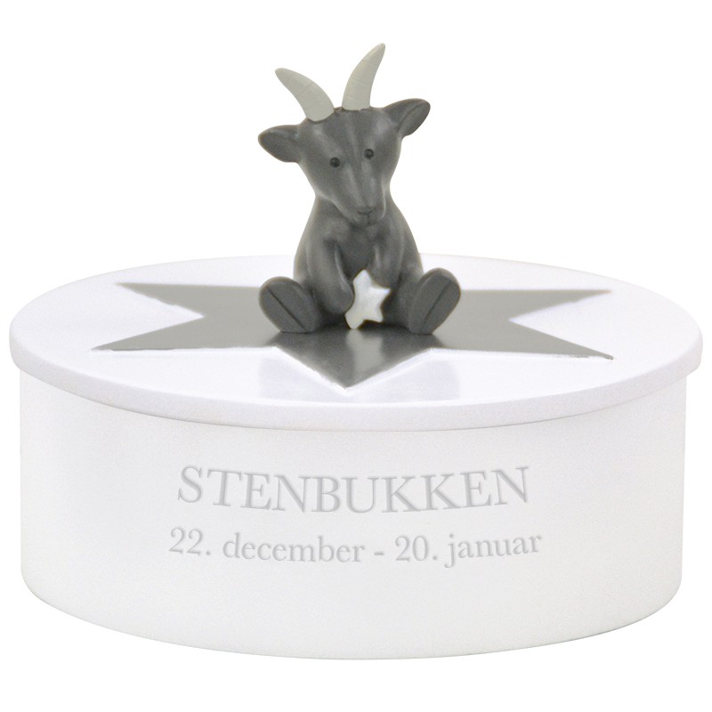 Kids By Friis Smykkeskrin m. stjernetegn - Stenbukken