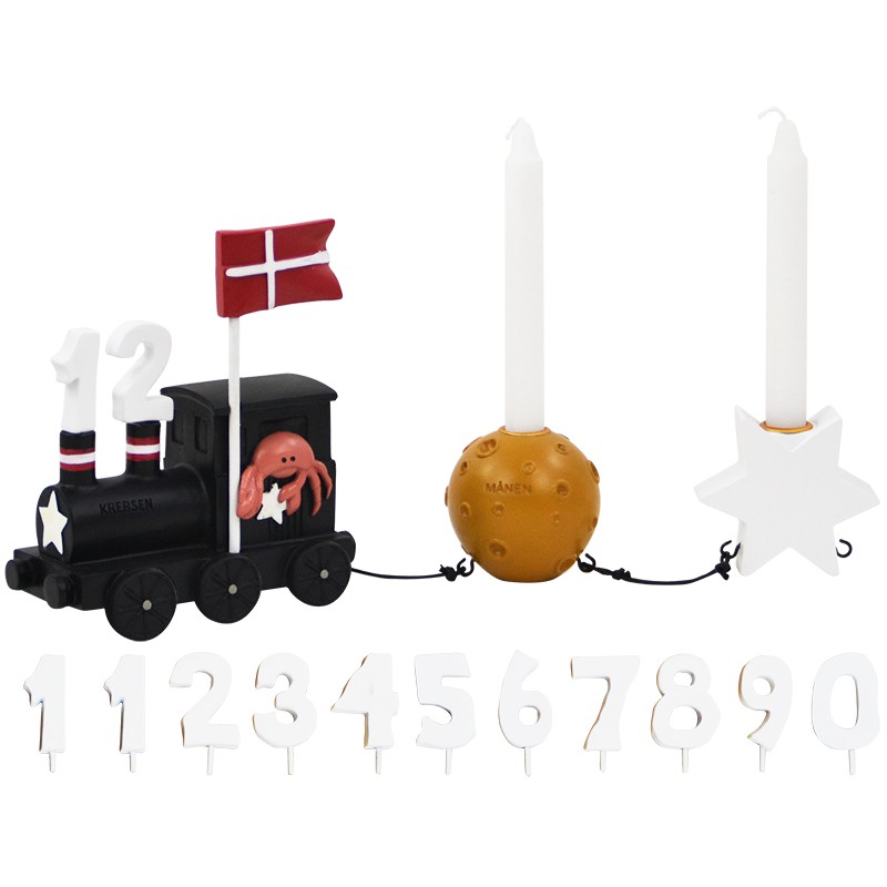 Kids By Friis Fødselsdagstog m. stjernetegn - Krebsen