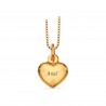 Scrouples Hjerte vedhæng 8 kt. guld inkl. kæde