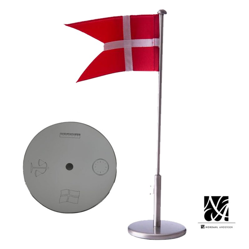 Nordahl Andersen Navngivningsflag 40 cm fortinnet