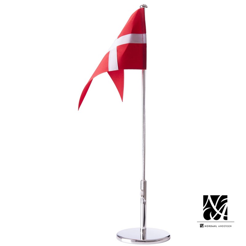 Nordahl Andersen Bordflag 30 cm Krom