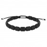 Son of Noa square blank onyx armbånd