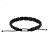 Son of Noa square blank onyx armbånd
