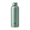 RAW TO GO Termoflaske med navn/tekst, 0,5 L, Matte Light Green