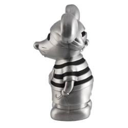 Dacapo silver Pirat mus Sparebøsse fortinnet