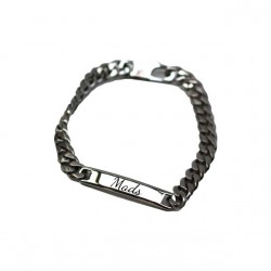 SON of NOA plade armbånd stål
