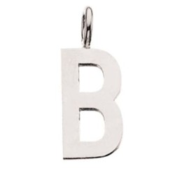 Scrouples B vedhæng sølv inkl. kæde