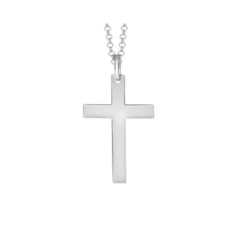 SON of Noa stål kors 20 x 29 mm inkl. kæde