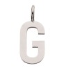 Scrouples G vedhæng sølv inkl. kæde
