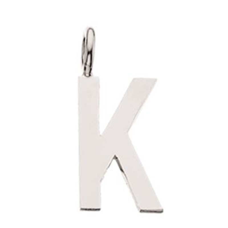 Scrouples K vedhæng sølv inkl. kæde