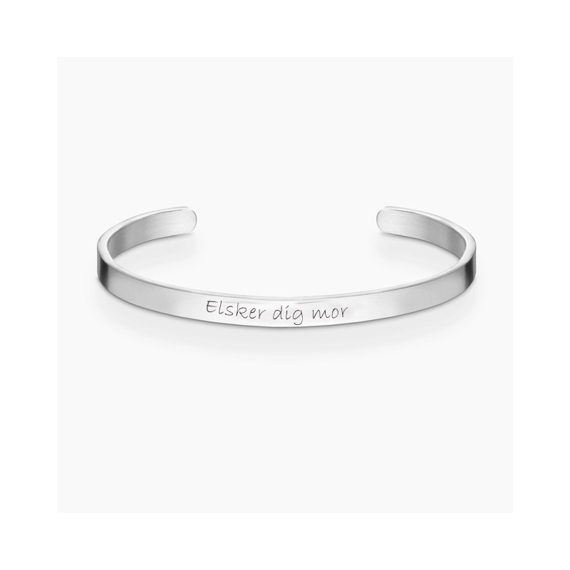 Dahl Sølv armring 6 mm