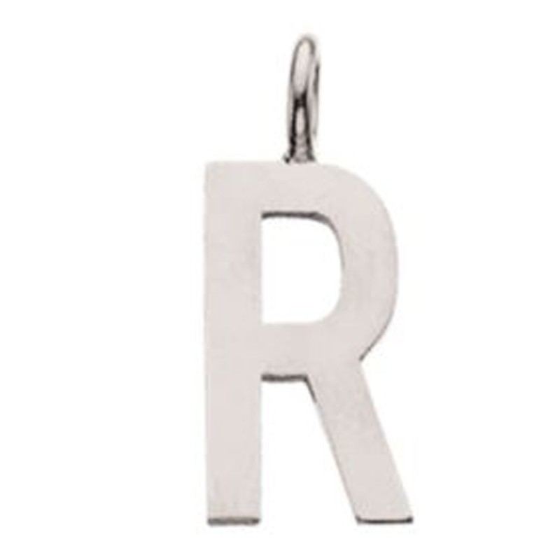 Scrouples R vedhæng sølv inkl. kæde
