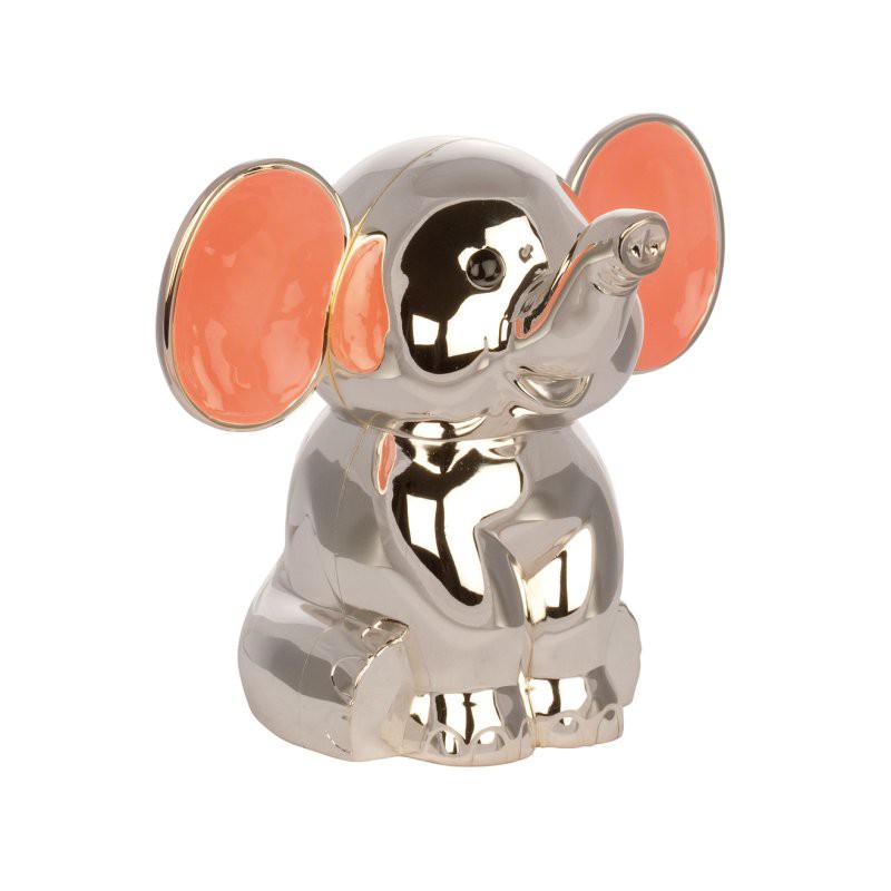 Nordahl Andersen Elefant sparebøsse lyserød krom