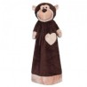 Nusseklud med navn - Abe - Brun