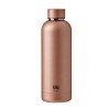 RAW TO GO Termoflaske med navn/tekst, 0,5 L, Rosegold