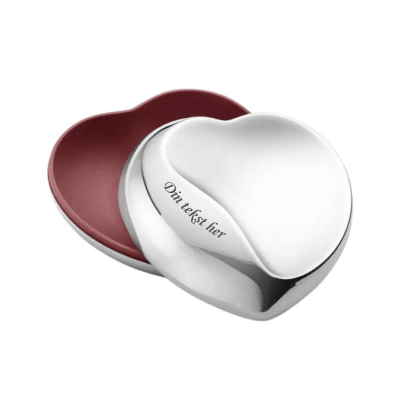 Georg Jensen HEART BOBONNIERE hjerteskål med låg - lille