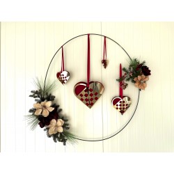 H.C. Andersen Flettet Julehjerte (Stor) - Nordahl Andersen