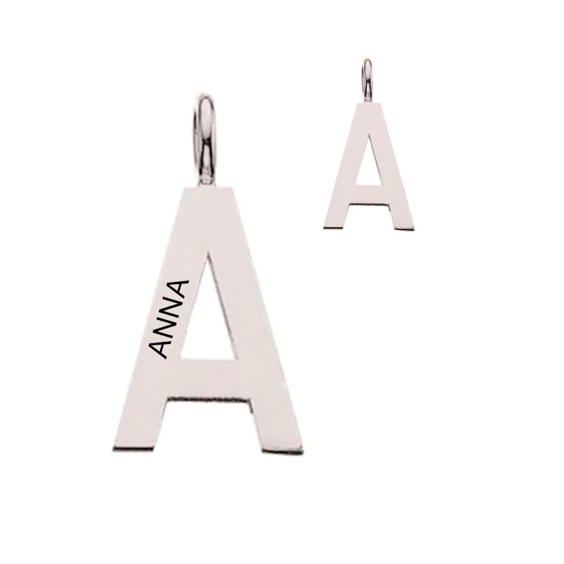 Scrouples A vedhæng sølv inkl. kæde