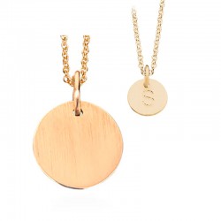 Scrouples Lovetag 8 kt guld vedhæng inkl. kæde