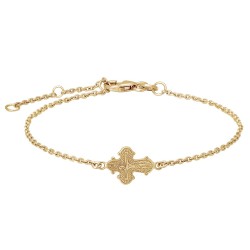 Nordahl Andersen Dagmarkors armbånd 9kt guld