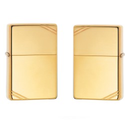 Zippo Lighter Vintage High Polish Brass