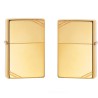 Zippo Lighter Vintage High Polish Brass