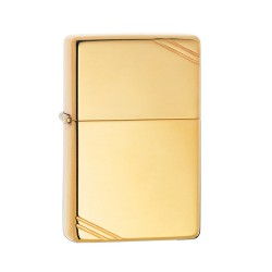 Zippo Lighter Vintage High Polish Brass