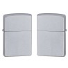 Zippo Lighter Satin Chrome