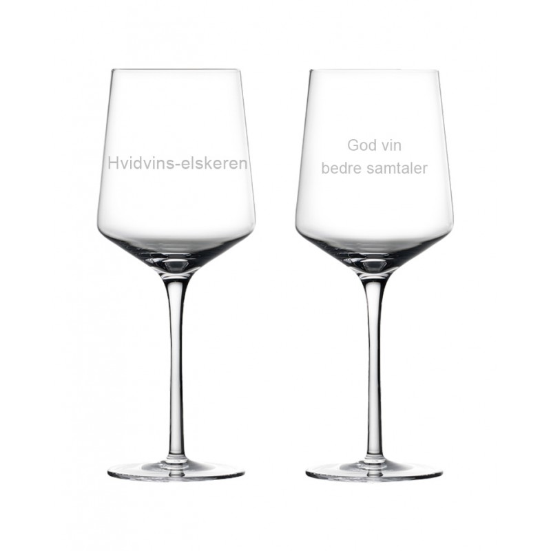 Zone Rocks Hvidvinsglas 2 stk